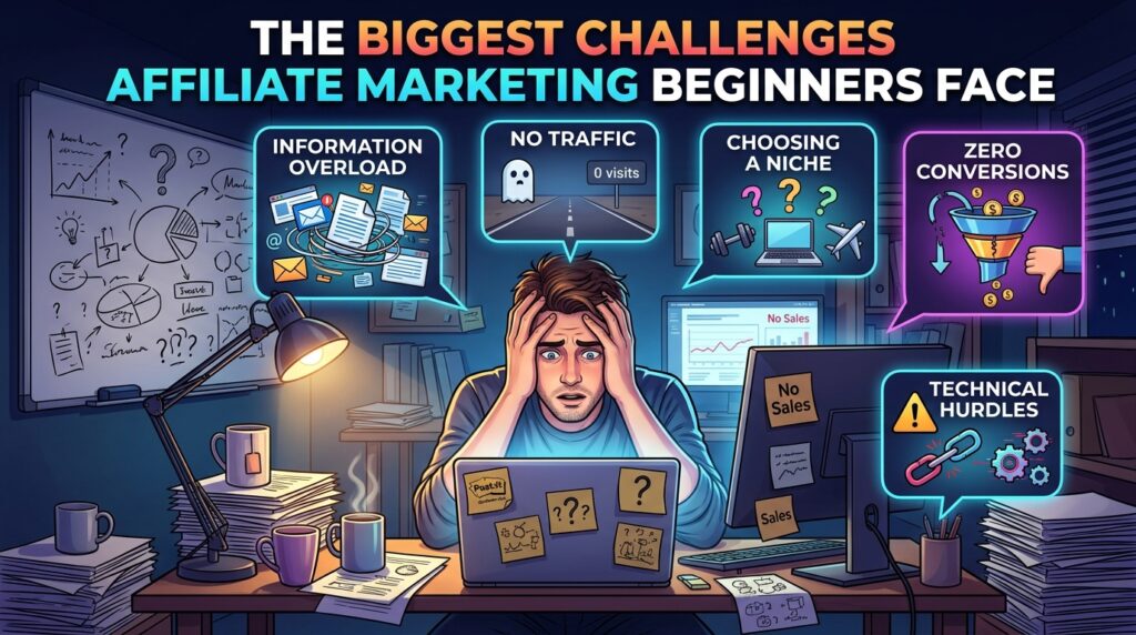 Affiliate Marketing Challenges For Beginners